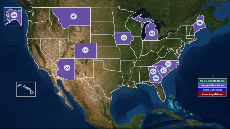 Competitive 2020 Senate Races 2