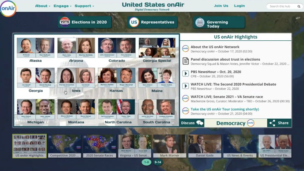 Take the US onAir Tour