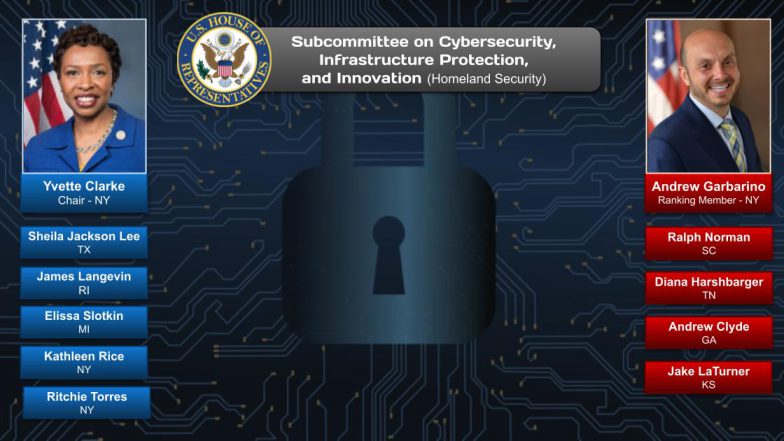 Subcommittee on Cybersecurity, Infrastructure Protection,  and Innovation