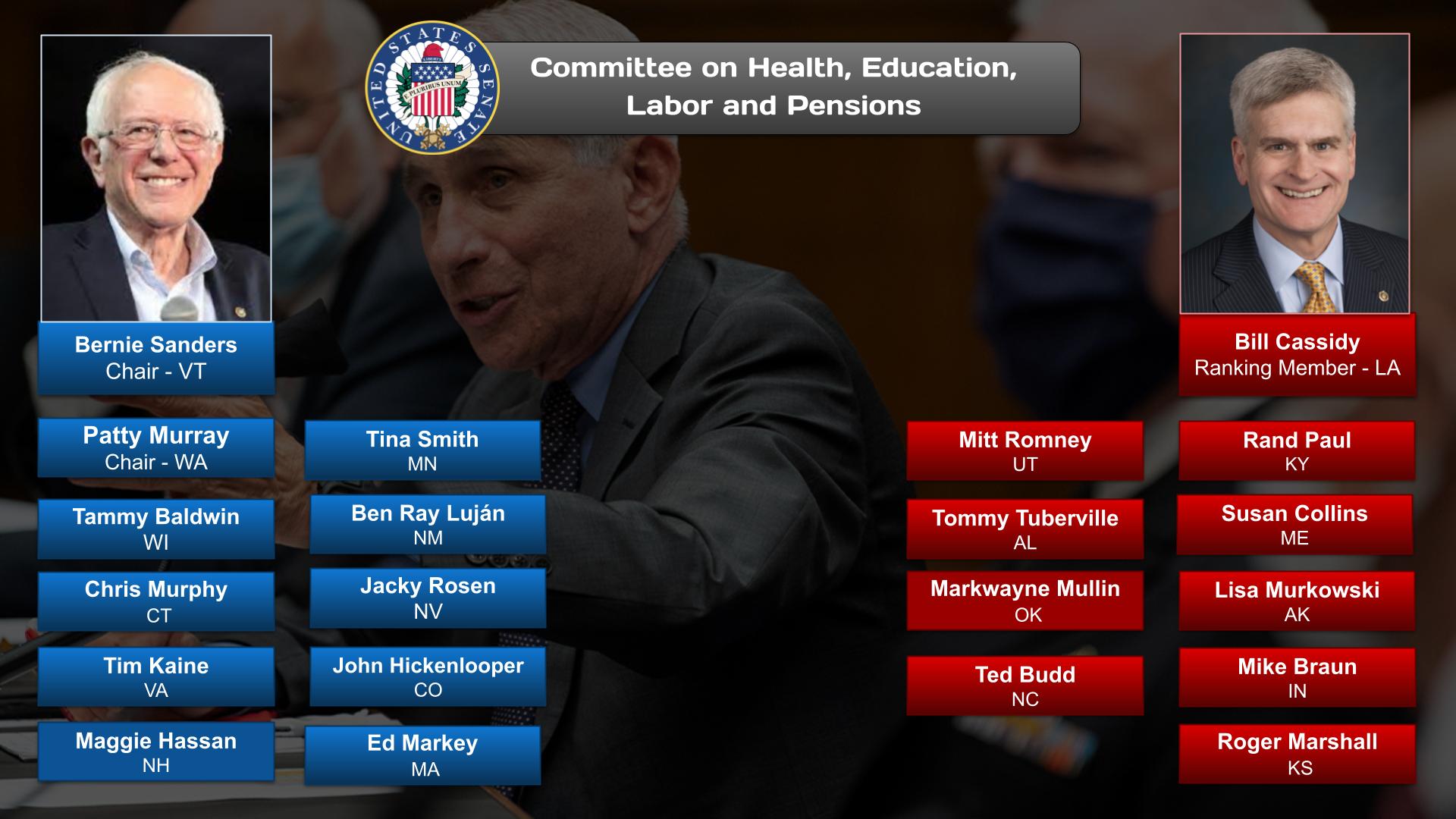Committee on Health, Education, Labor, and Pensions