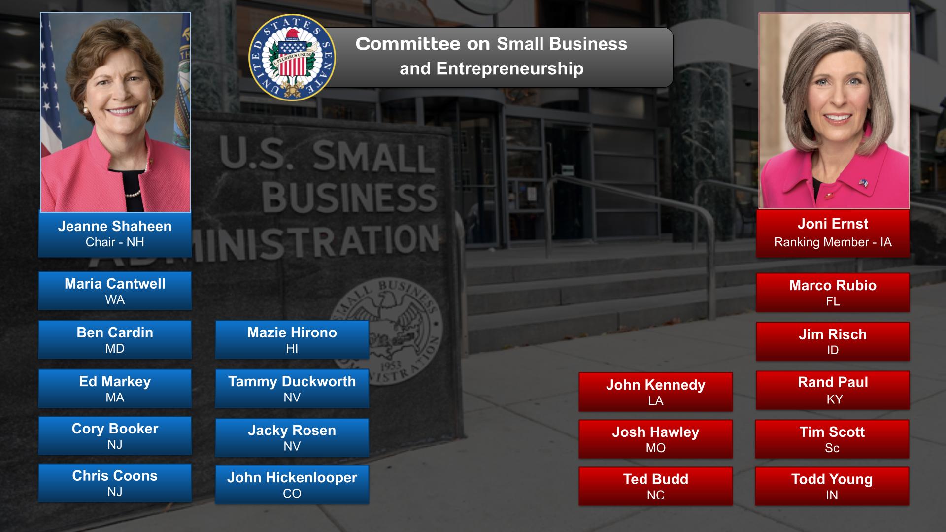 Committee on Small Business and Entrepreneurship
