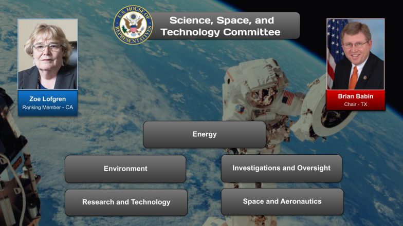 Science, Space, and Technology Committee 1