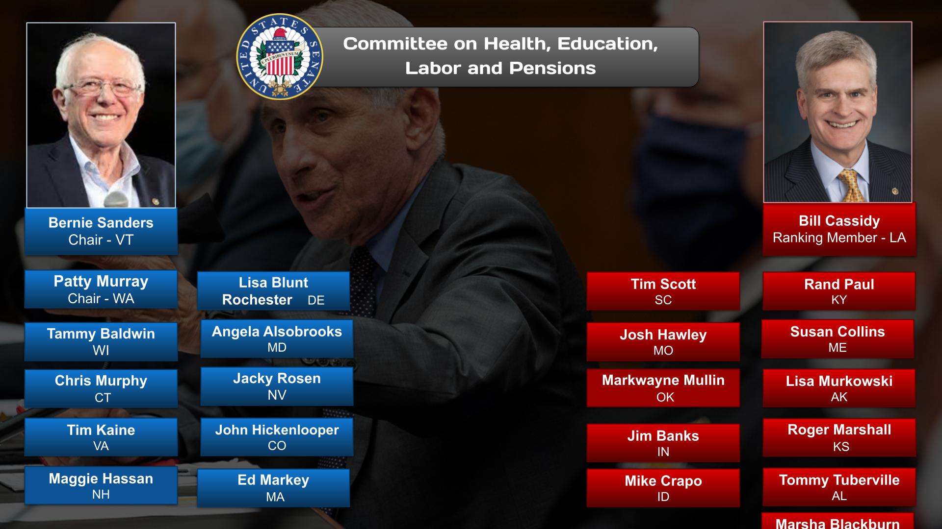 Health, Education, Labor, and Pensions Committee