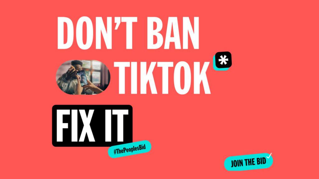 The People's Bid for TikTok