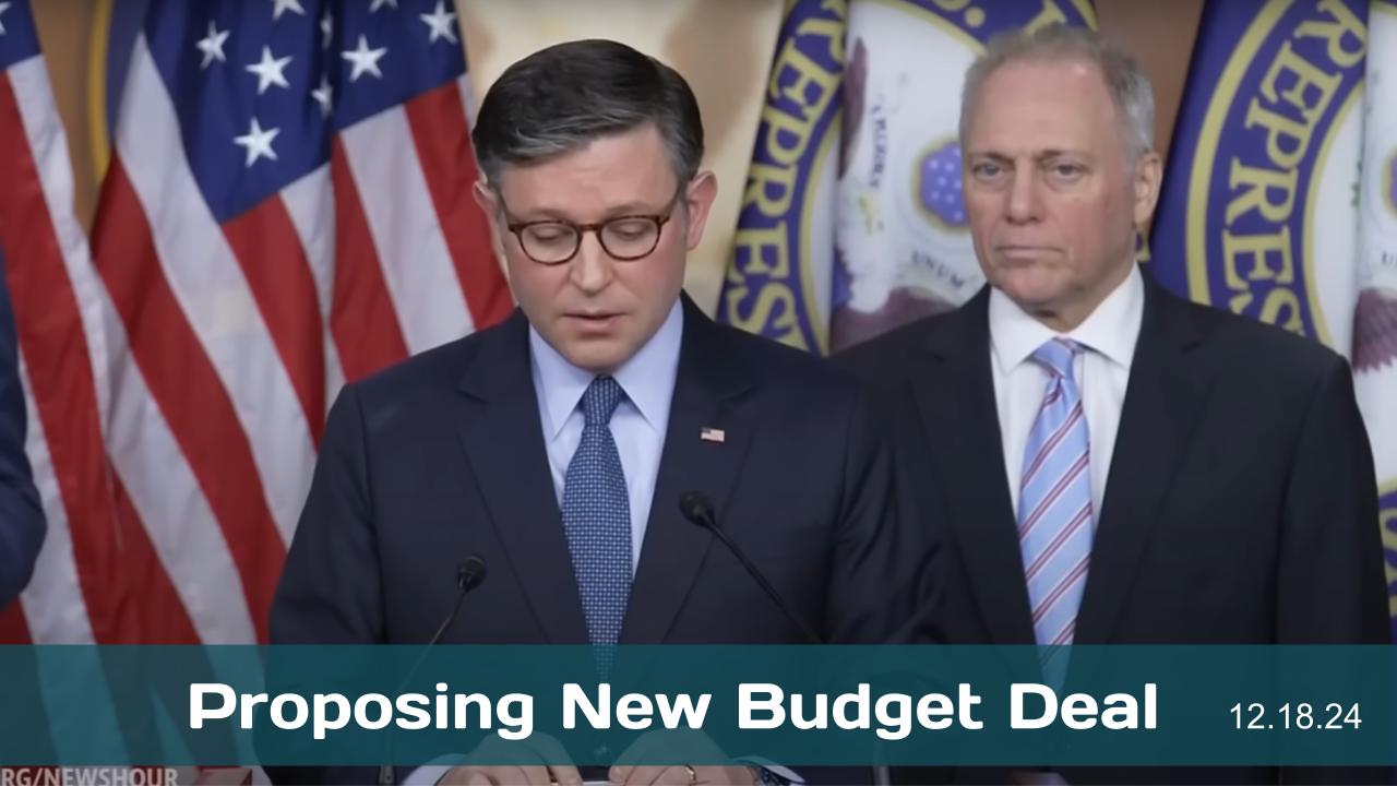 Proposing New Budget Deal - 12.18.24